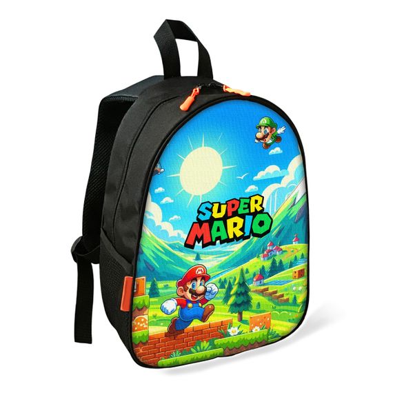 Рюкзак Супер Маріо дитячий шкільний/міський 34х27х13 см для хлопчика (02455)