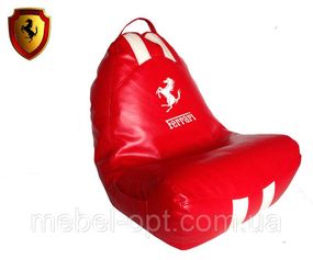 Крісло-мішок XL Ferrari для дітей та підлітків 850х730х700 мм