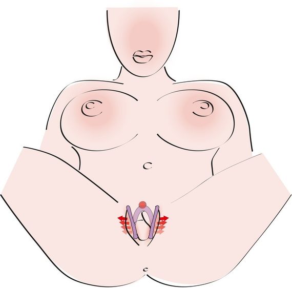 Стимулятор G-точки - G-spot Labia Spreader Sex Aura | Зображення 2