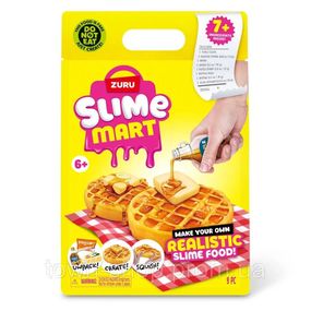 Игровой набор со слаймами "Бельгийские вафли" Slime Mart 15901D, серии "Shopping Bag"