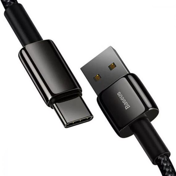 Кабель Baseus Tungsten Gold Fast Charging Lightning 2.4A (2m) | Зображення 4