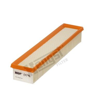 Фильтр воздушный Renault Kangoo 1.5 dCi 01-, Hengst, E474L,