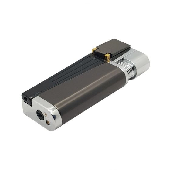 Зажигалка Трубка lighter wickie pipe 3в1 Dark grey | Зображення 1