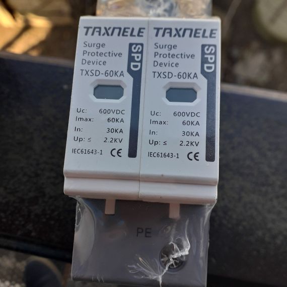 ЗІП DC до 60ka 600V Taxnele пристрій захисту від імпульсних перенапруг | Зображення 7