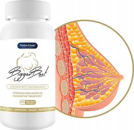 Таблетки для збільшення грудей, 90 капсул | Зображення 1