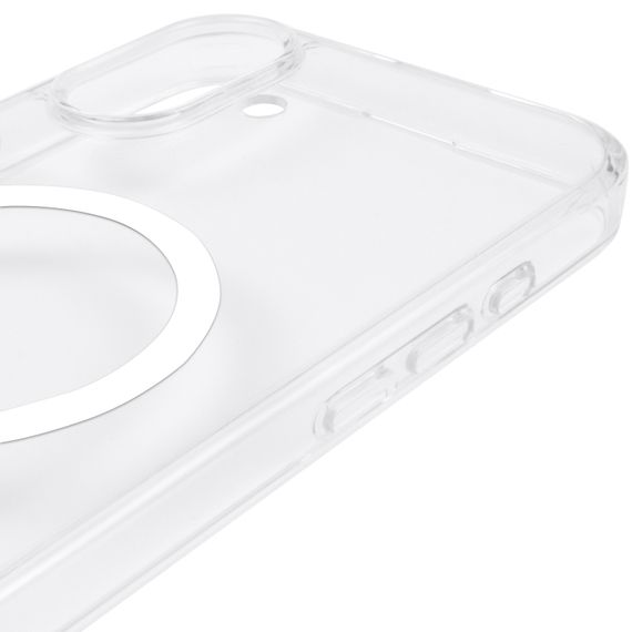 Чохол TPU Ummi transparent with Magnetic Fit для Apple iPhone 16 (6.1") Clear | Зображення 4