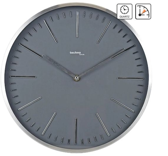 Годинник настінний Technoline WT7215 Grey (WT7215) (DAS301215) | Зображення 1