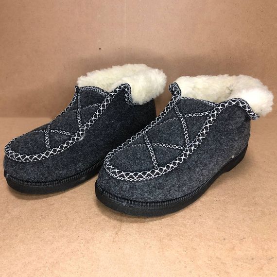 Жіночі зимові черевики з повсті 40р, Жіночі дутики на затяжці, Калоші на хутрі Бурки хутряні YT-95 | Зображення 2