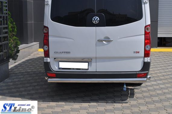 Задня дуга AK002 (нерж) для Volkswagen Crafter 2006-2017рр | Зображення 3