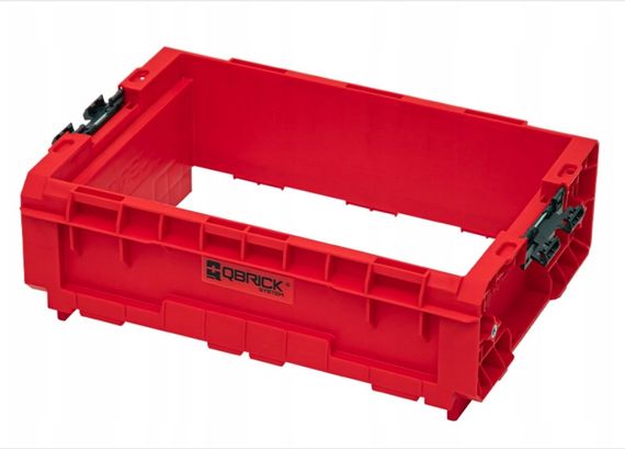 Відкритий ящик для інструментів, 18", 465x320x270, SYSTEM PRO Modular tray Red, Z259701PG001, QBRICK | Зображення 2