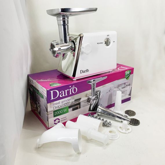 М'ясорубка з теркою для дерунів Dario, Електрична м'ясорубка для виготовлення фаршу KO-48 | Зображення 2