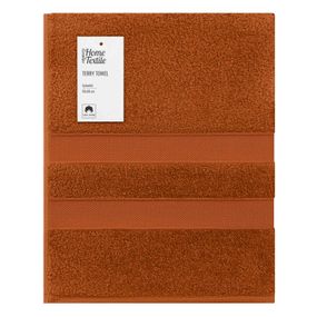 Рушник махровий Ardesto Splendid 50х90см, 100% бавовна, теракотовий (ART2350TE)