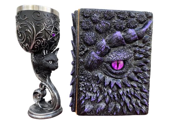 Подарунковий набір Келих 3D Кіт і Блокнот 3D «Око Ілюзій»