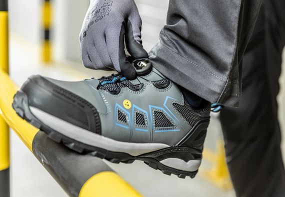 Напівчеревики робочі Hoegert FULDE HT5K577-44 LACE SYSTEM S3S SR FO ESD, 44 | Зображення 5