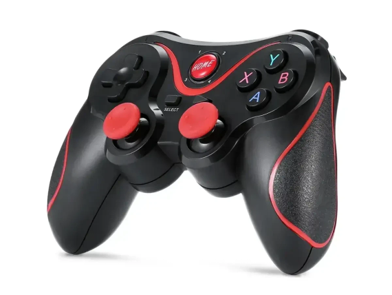 Бездротовий джойстик Terios T-3 для Android iOS PC PS3 TV Box Smart TV Black | Зображення 2