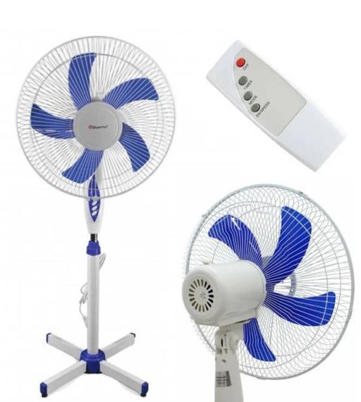 Вентилятор підлоговий Domotec MS 1621 з пультом | Зображення 1