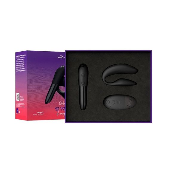 Набір секс-іграшок вібратор для пар Sync 2 та віброкуля Tango X We-Vibe Limited Anniversary Edition Sex Aura | Зображення 8