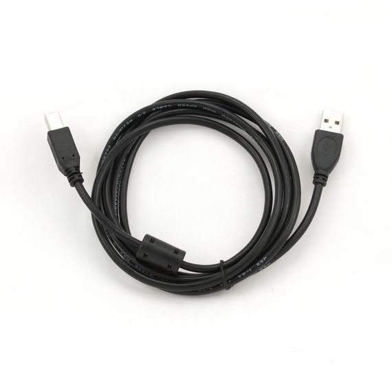 Кабель Cablexpert CCFB-USB2-AMBM-3M, USB 2.0 A-тато/B-тато, 3 м., блістер | Зображення 2