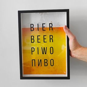 Копилка для крышек от пива Bier 30,5х21,5х4 см (PIV_20M003)