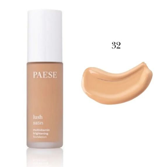 Тональний крем Paese Lush Satin - 32 Natural (30 ml)