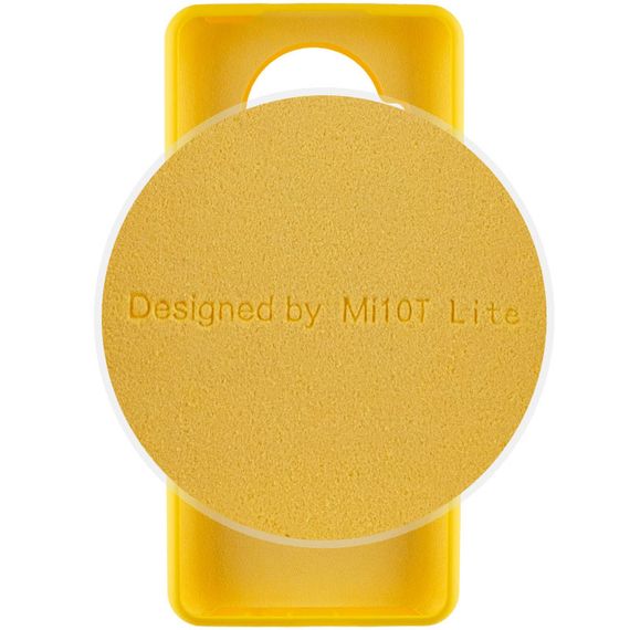 Чохол Silicone Cover Full Protective (AA) для Xiaomi Mi 10T Lite / Redmi Note 9 Pro 5G Жовтий / Yellow | Зображення 2