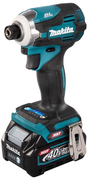 Гвинтокрут імпульсний акумуляторний Makita TD001GM201 (220 Нм, 1/4", BL, XGT) | Зображення 2