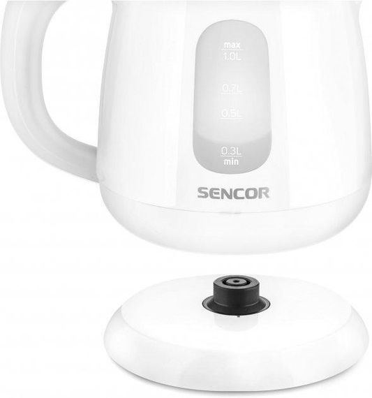 Електрочайник Sencor SWK-1010-WH 1 л білий | Зображення 1