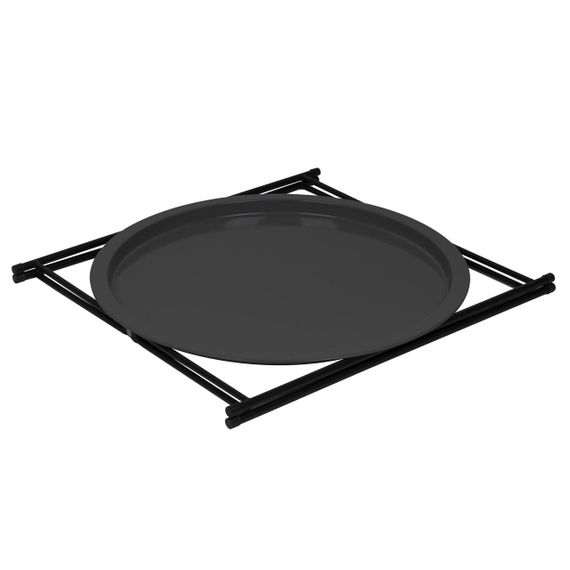 Стіл Bo-Camp Harlem 46x46 cm Black (1404325) | Зображення 1