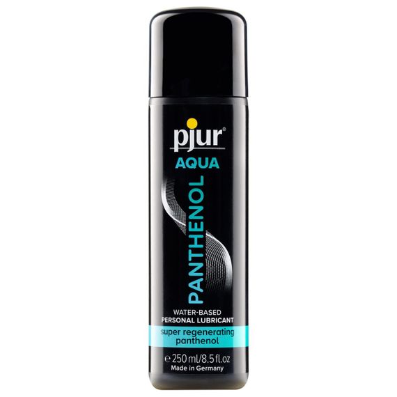 Змазка на водній основі pjur Aqua Panthenol 250 мл з пантенолом, догляд та зволоження Sex Aura