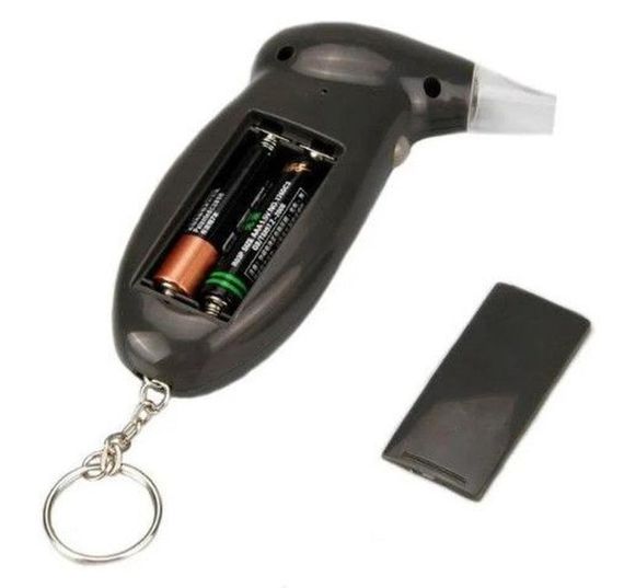 Гарний персональний мобільний алкотестер Digital Breath Alcohol Tester з мундштуками. | Зображення 4