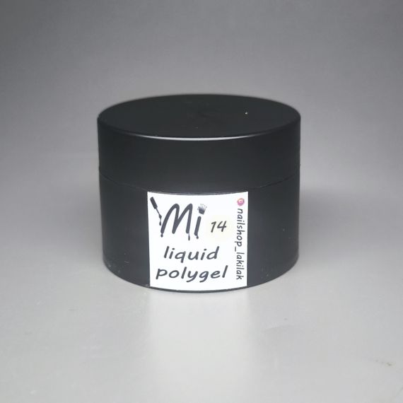 Рідкий полігель Мі #14 слонова кістка 30мл (баночка)