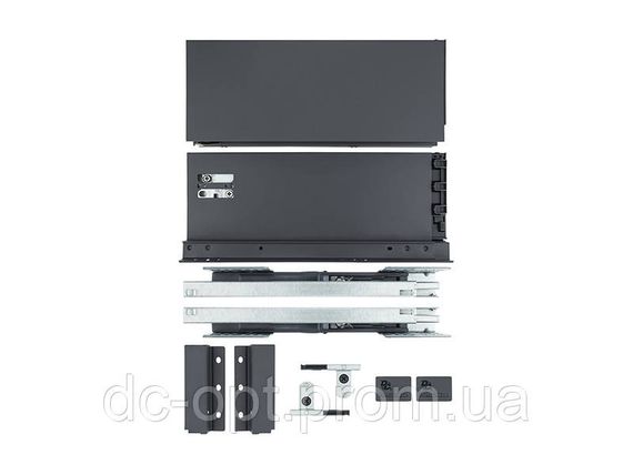 Тандембокс SLIM 16мм L-350мм  Н-118мм Графит ДС ПреміумЛайн | Зображення 2