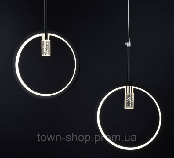 Люстра потолочная LED AA239/3+2 Черный 30-150х6х80 см. | Зображення 5