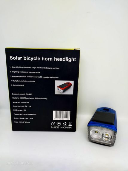 Набір велосипедний ліхтар Solar DEN-061 | Зображення 7