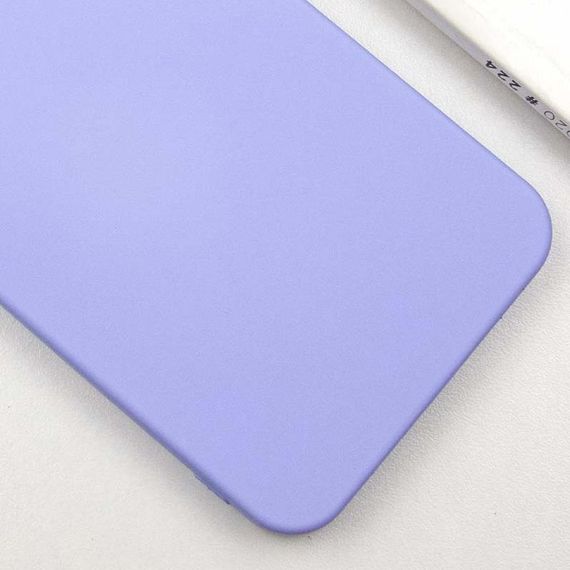 Чохол TPU GETMAN Liquid Silk Full Camera для Samsung Galaxy S23 Бузковий / Dasheen | Зображення 1