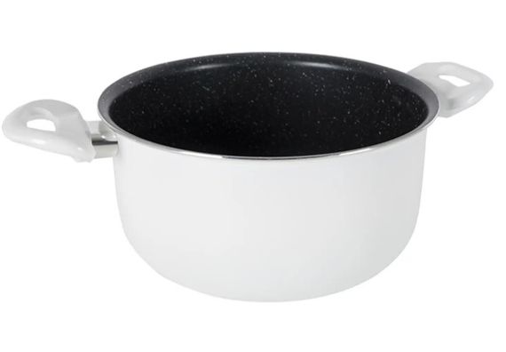 Набір посуду Gimex Cookware Set induction 7 предметів White (6977221) | Зображення 6