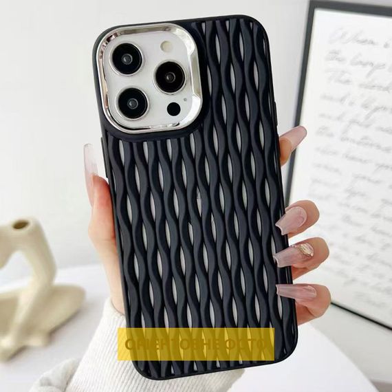 Чохол TPU Ribbio для Apple iPhone 16 (6.1") Green Black | Зображення 1