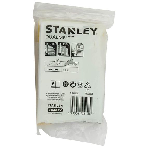 Термоклей DualTemp діаметром 7 мм, двотемпературний для клейового пістолета STANLEY 1-GS10DT | Зображення 1