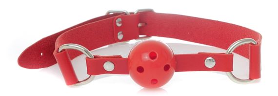 Кляп Fetish Boss Series - Ball Gag rubber Red 2, BS6100034 Sex Aura | Зображення 6