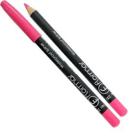 Водостойкий карандаш для губ Flormar 230, Bright pink