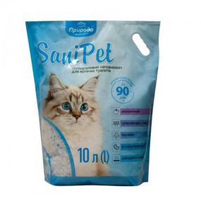 Наповнювач Sani Pet для кошачих туалетів силікагелевий, 10 л