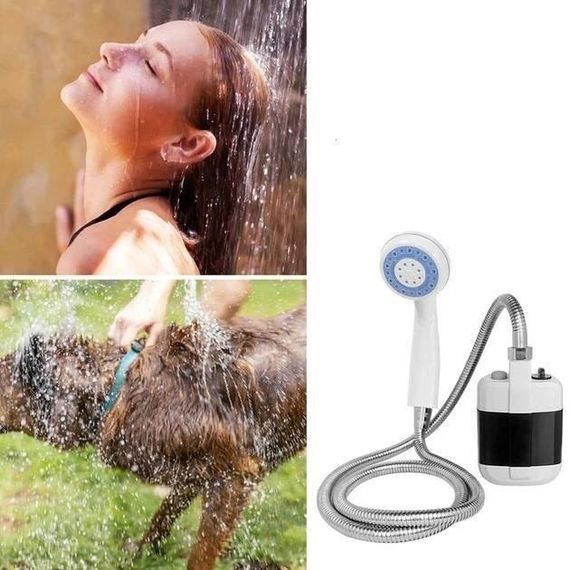 Душ портативний для риболовлі та туризму Portable Outdoor Shower, Похідний електричний душ WI-14 | Зображення 3