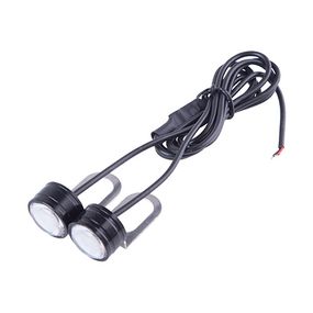 Болти для кріплення номеру 5630-3SMD 12V чорні 2 шт STROBE Red