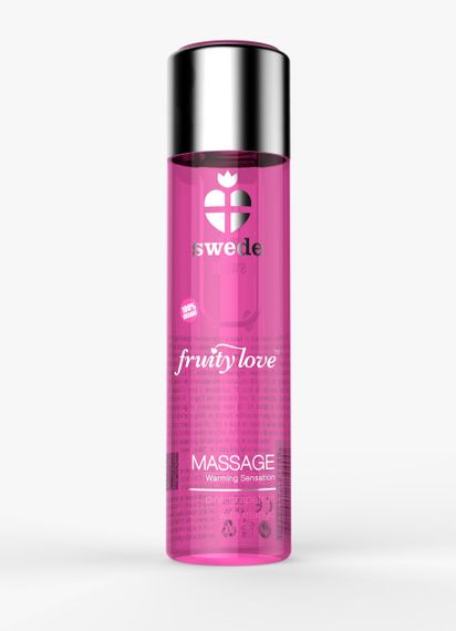 Масажна олія - Swede Fruity Love Pink Grapefruit With Mango, 120 мл Sex Aura