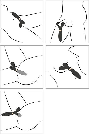 Вибратор Couples 3 Motors Sex Aura | Зображення 6