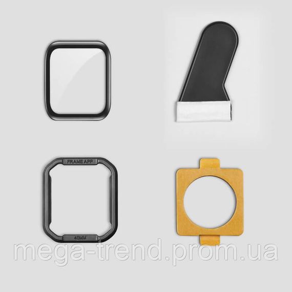 Захисне скло Soft Edge HOCO для iWatch 41mm Series 7 |A30| | Зображення 5