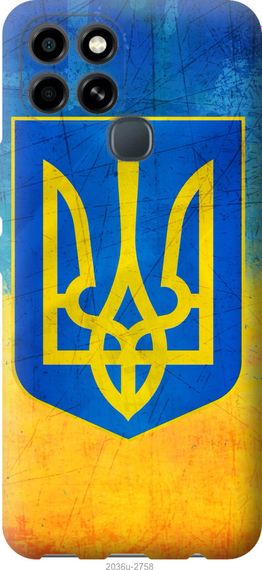 Чехол на Infinix Smart 6 Герб Украины "2036u-2758-17620"