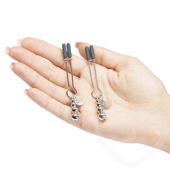 Регульовані затискачі для сосків "стисни міцніше", Сріблястий | Зображення 2