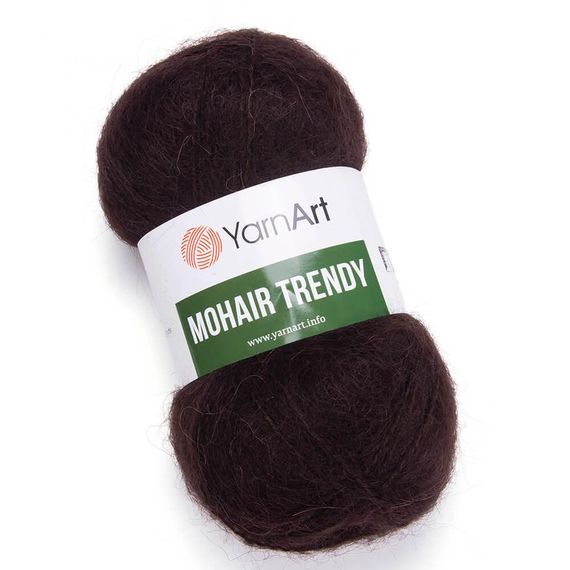Пряжа YarnArt Mohair Trendy 123 мохер ярнарт