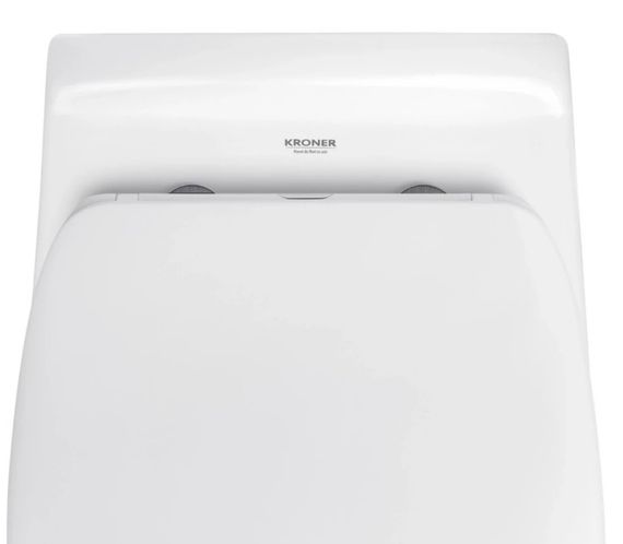 Унітаз підвісний безобідковий Kroner Oker WHI533536 RIMLESS з сидінням (KO533536WHIR) (CV033120) | Зображення 7